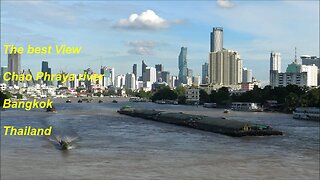 The best View Chao Phraya river Bangkok Thailand