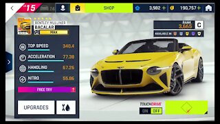 Short Stream: Bentley Mulliner Bacalar Trial Series Races & Special Event | Asphalt 9: Legends for N