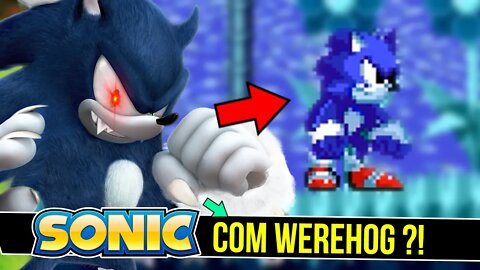 Sonic 1 mas com WEREHOG com o Sonic Unleashed #shorts