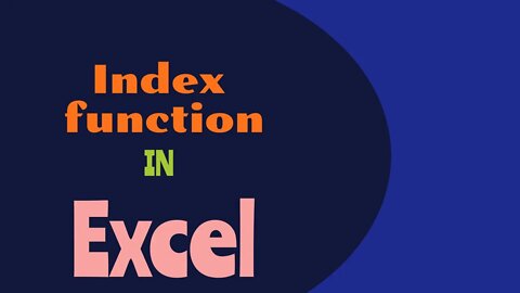 Index Excel