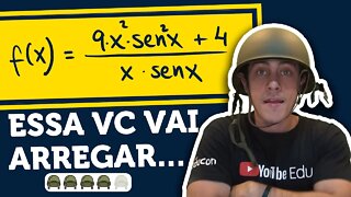 Encontre o MENOR valor da função! (Matemática: Desigualdade das Médias e Funções)