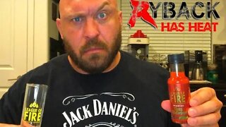 League of Fire Hot Pepper Chug Challenge By UK Chili Queen-Ryback Has Heat
