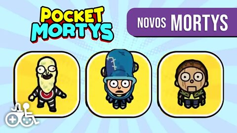 Os NOVOS MORTYS do EPISÓDIO 2 da 5ª Temporada no Pocket Mortys ?! #shorts