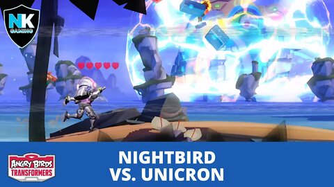 Angry Birds Transformers 2.0 - Nightbird vs. Unicron