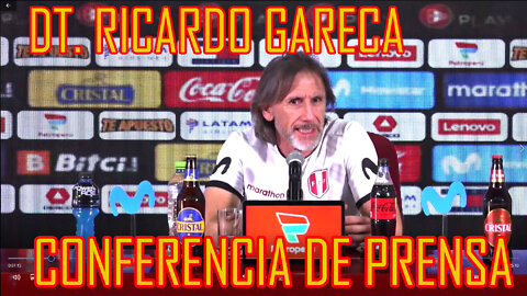 Conferencia de Prensa (COMPLETA) De Ricardo Gareca - DT Seleccion Peruana de Futbol | Abril 6, 2022