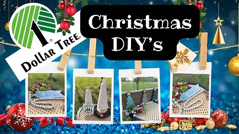 “Deck the Halls on a Dime: Dollar Tree Christmas DIY Home Decor”