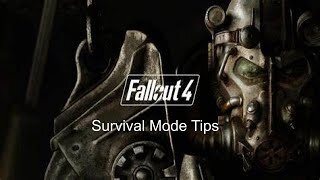 Fallout 4 Surivial Mode Tips