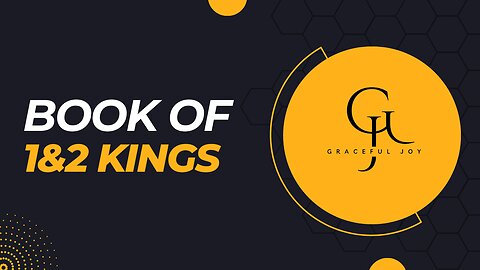 The Book of 1 & 2 Kings - Black Screen - Audio Bible