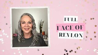 Full face of Revlon#revlon#maturebeauty