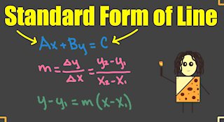 Finding the Standard Form of a Line