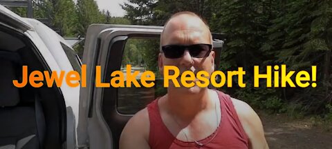 Jewel Lake Resort Hike! Roderick DHU trail is 5.8 km each way.