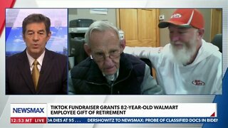 Tik Tok fundraiser grants 82 year old Walmart Employee gift of retirement