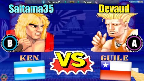 Street Fighter II': Champion Edition (Saitama35 Vs. Devaud) [Argentina Vs. Chile]