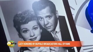 Lucille Ball inducted into the Buffalo Broadcasters Hall of Fame
