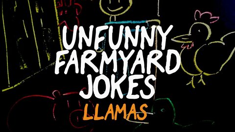 #shorts Unfunny Farmyard Jokes - Llamas