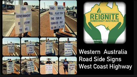 RDA Western Australia - Road Side Signs 10th Feb 22