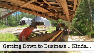 First Time Running the Sawmill