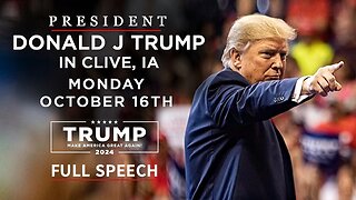 President Trump's Full Speech in Clive, IA (10/16/23)