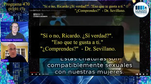 "Sí o no, Ricardo. ¿Sí verdad?" "Eso que te gusta a ti." "¿Comprendes?" - Dr. Sevillano