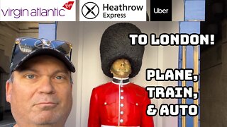 Arriving in London! Virgin Atlantic from Los Angeles