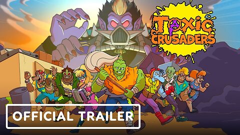 Toxic Crusaders (2023) - Official Announcement Trailer