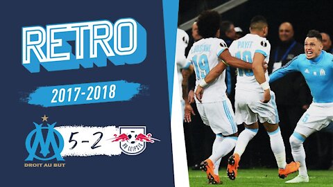 Marseille 5-2 Leipzig.Best Match in Europa League 2018