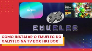 Fantástico, Como transformar sua TV Box HK1 Box em Multi Jogos com a imagem do Galisteo [Emuelec]