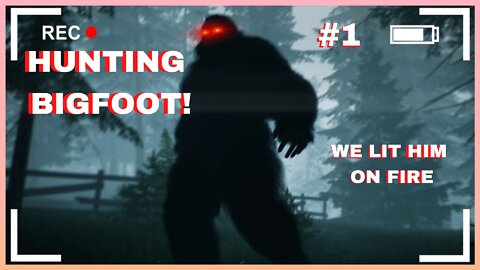 HUNTING BIGFOOT WITH MY FRIEND!