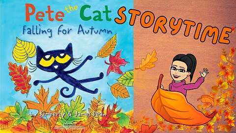 Pete the Cat FALLING for Autumn 🍂