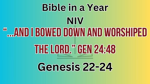 Genesis 22-24