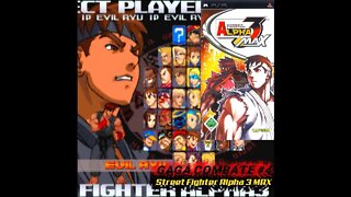 O STREET MAIS COMPLETO DE TODOS? - STREET FIGHTER ALPHA 3 MAX DO PSP