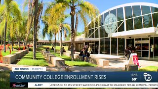 In Depth: Community college enrollment rises
