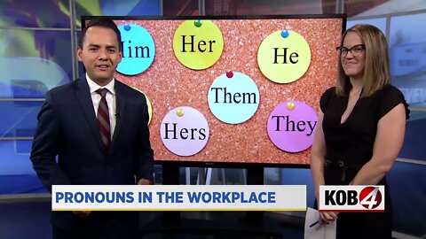 Pronouns in the workplace
