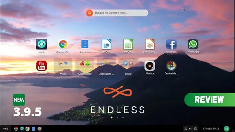 Endless OS Review - Pesquisar na Wikipédia Offline