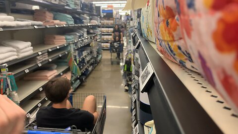 Bumper carts in Walmart! New video coming soon