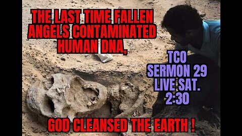 SERMON 29 (PART 1 THE NEPHILIM) (PART 2 DNA CONTAMINATED CERN & WEF, )