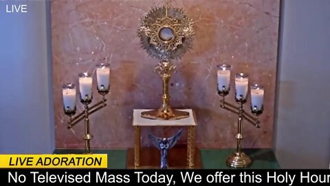 A Holy Hour Time of Prayer and Adoration.