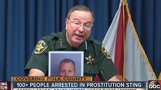 Polk deputies arrest more than 100 in 6-day human-trafficking & prostitution operation
