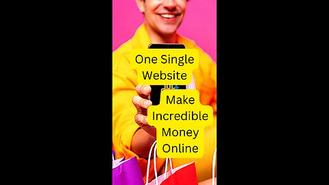 One Single Website to Make Incredible Money Online! easy ways to make money online 2023