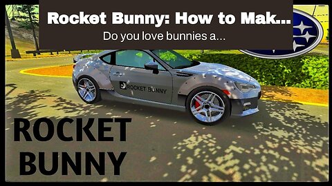Rocket Bunny: How to Make Your Own Funky Rocket Bunnies!