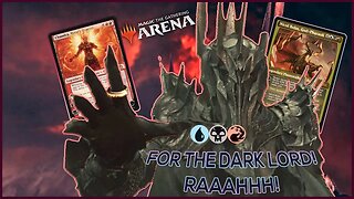 Card Gamer goes to the DARK SIDE ... FOR THE DARK LORD! in #mtgarena