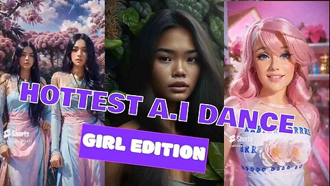 Hottest A.I Dance Pretty Girl Edition #ai #dancevideo