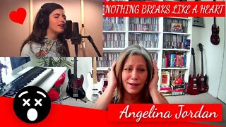 Angelina Jordan Reaction NOTHING BREAKS LIKE A HEART TSEL Reacts Angelina Jordan Cover Reaction!
