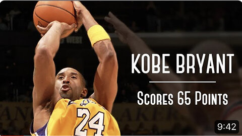 Portland Trail Blazers vs LA Lakers - Game Highlights | March 16, 2007 _ Kobe Scores 65 points