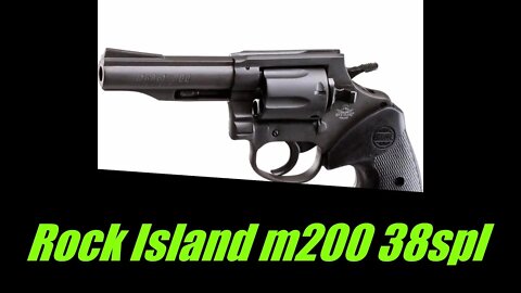 Rock Island Armory model 200 38 Special revolver
