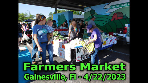 Farmers Market, Gainesville, FL 4-22-2023