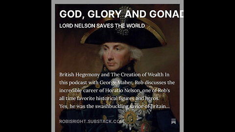 GOD, GLORY AND GONADS: Lord Nelson Saves the World