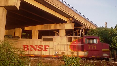 Southbound BNSF Intermodal Train