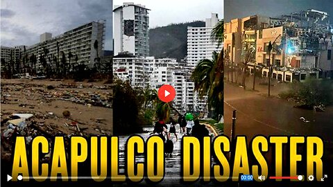 URGENT: Media Blackout, Dire Situation in Acapulco, Mexico Due to Category 5 Hurricane Otis