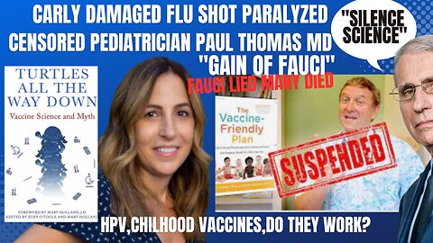ARE ANY SHOTS SAFE? HPV, FLU, CHILDHOOD VACCINES? pediatrician PAUL THOMAS MD